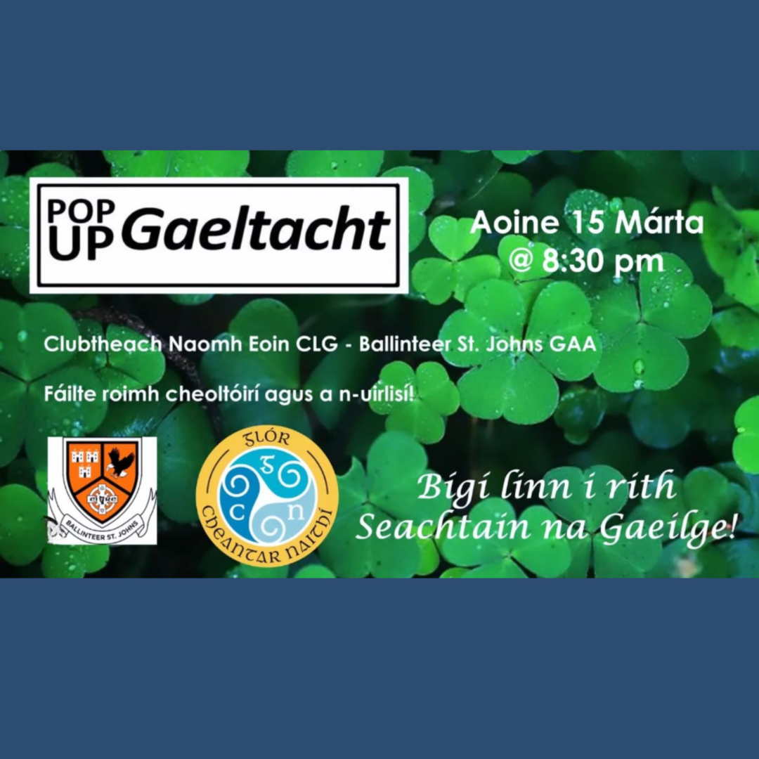 Pop-Up Gaeltacht - Ráth Fearnáin