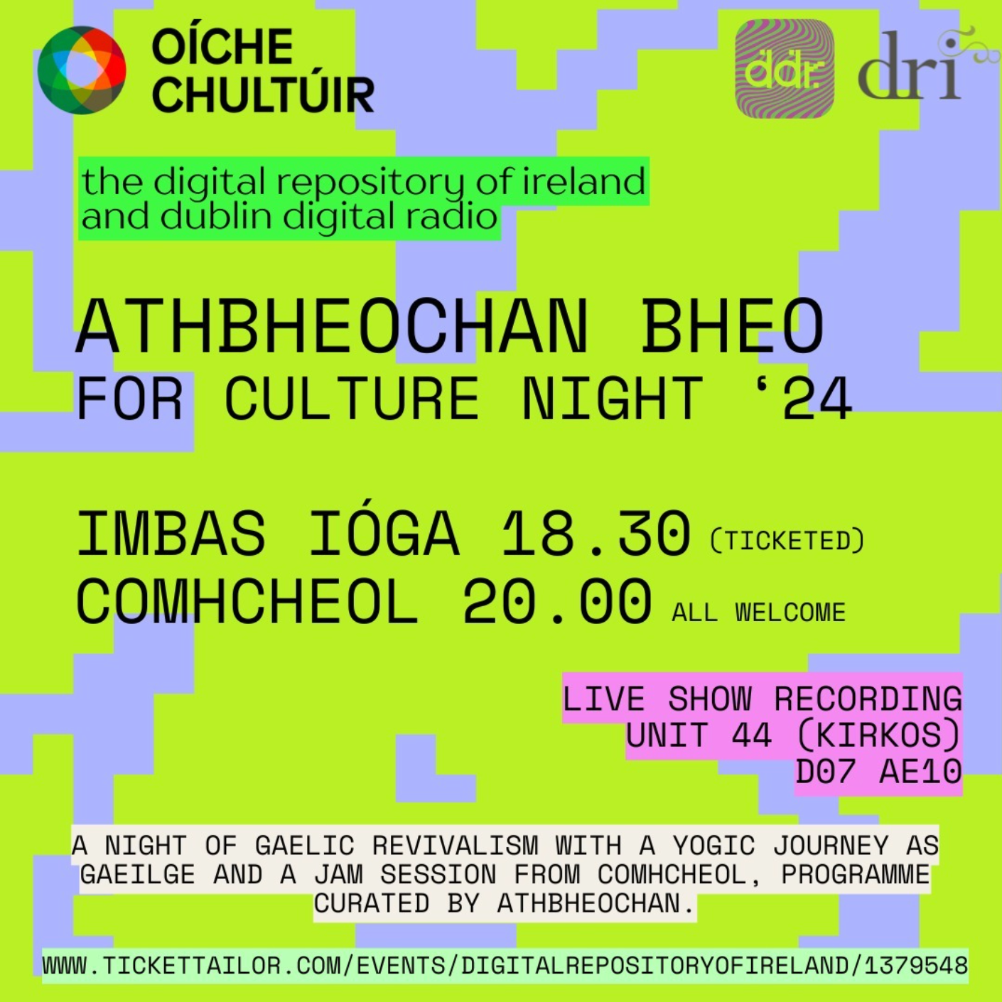 Athbheochan Bheo - Oíche Chultúir